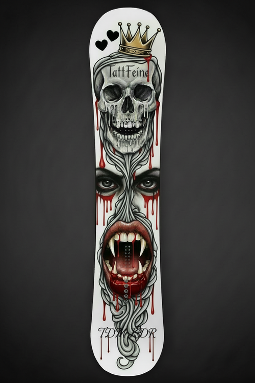 3 piece collection CUSTOM vampire SNOWBOARD