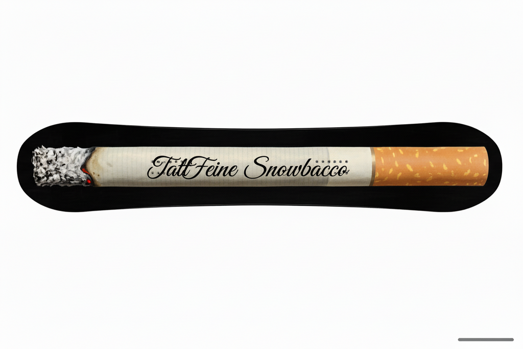 Custom snowboard (CigsNtatts)